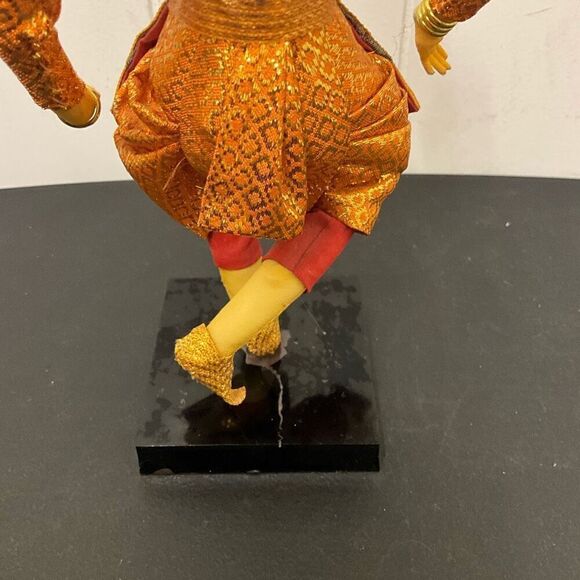 Vintage Thailand Thai Ethnic Doll Dancer Figurine on Stand Classical - Picture 6 of 10